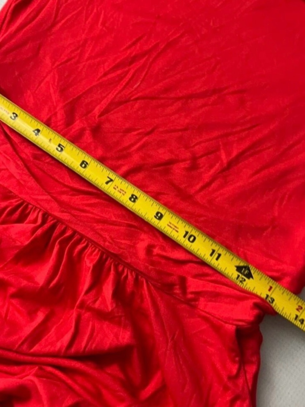 Boden Red Short-Sleeve Midi Dress - Picture 5 of 8